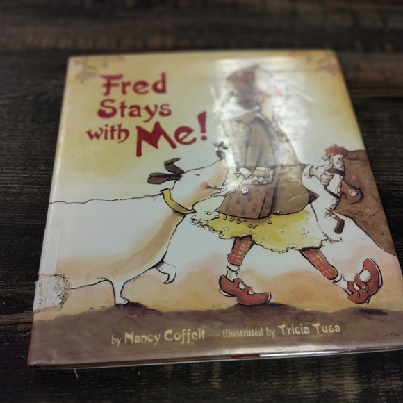 Fred Stays With Me! by Nancy Coffelt Picture Book Dogs Pets Divorce - Picture 1 of 2